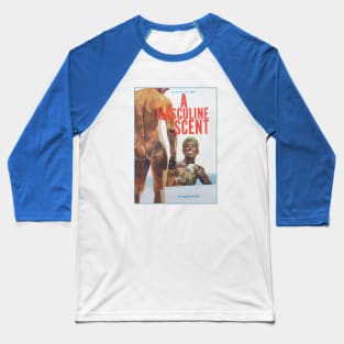 A MASCULINE SCENT - vintage retro gay book art Baseball T-Shirt